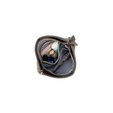 Maggie Deep Stone 3 Compartment Crossbody Bag