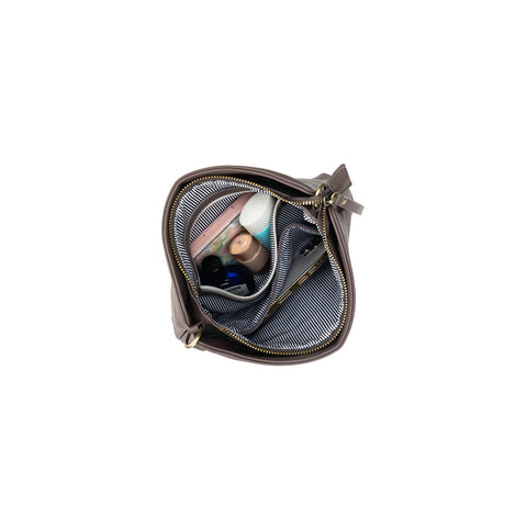 Maggie Deep Stone 3 Compartment Crossbody Bag