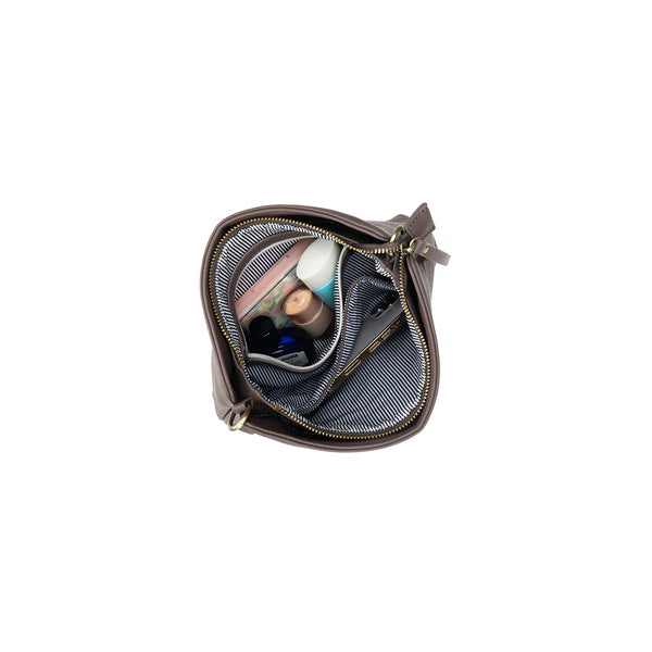 Maggie Deep Stone 3 Compartment Crossbody Bag