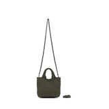 Cherie Olive 2 Piece Suedette Mini Handbag