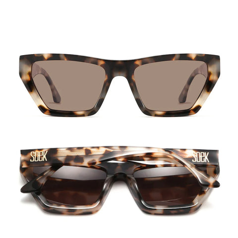 BEYOND SANDSTONE - Plant Based Ivory Tort Frame l Black Polarised Lens