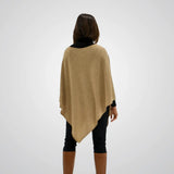 Pearl Poncho-Oatmeal