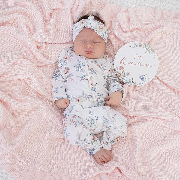 Sweet Swallows Organic Romper