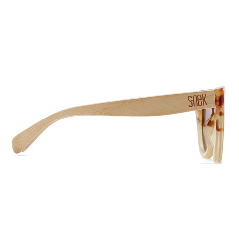 FLUTTER Desert Tort l Sunglasses l Brown Polarised Lens