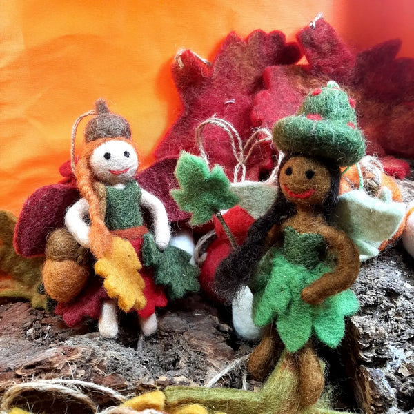 Felt Sage Forest Fairy