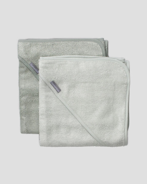 Hooded Towel 2PK - Turtle Bay
