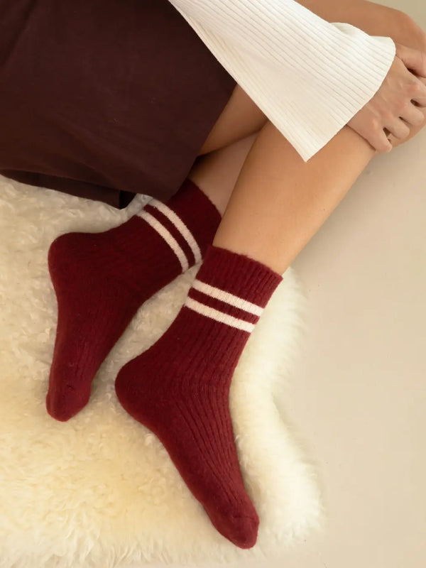 The Comfiest Socks - Cherry Cola