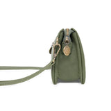 Edie Black Crossbody Bag-Dark Olive