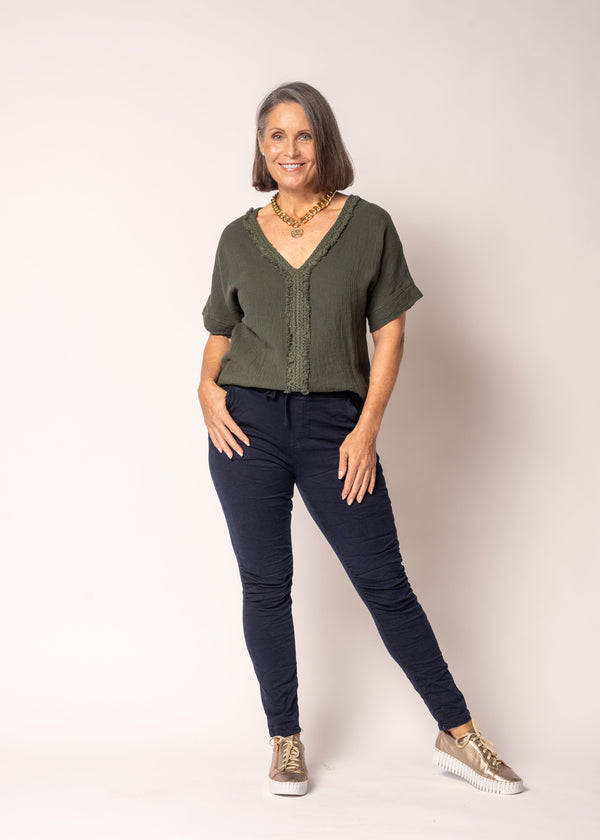 Connie Pants in Navy