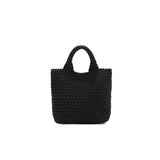 Riviera Black 2 Piece Mini Tote Handbag