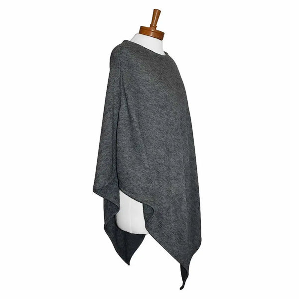 Pearl Poncho-Grey