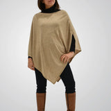 Pearl Poncho-Oatmeal