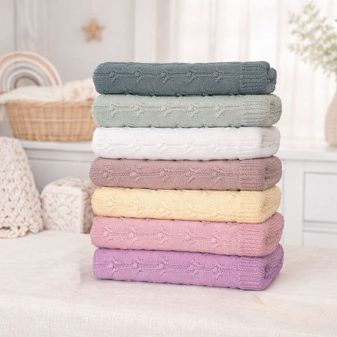 Joy OEKO-TEX Baby Multi-Purpose Knit Blanket