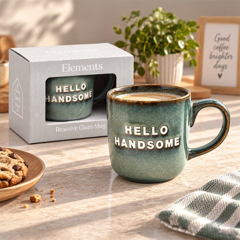 "Hello Handsome" Mug