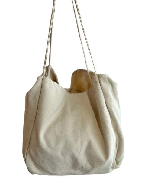 Worthier The Label Thin Handle Canvas Bag