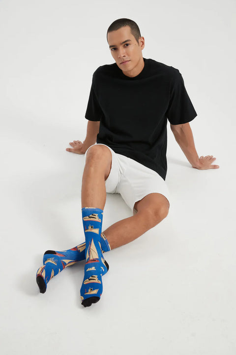 Red Fox Socks-Sail Away