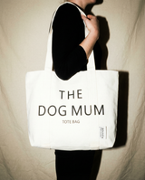Dog Mum Canvas Tote Oat
