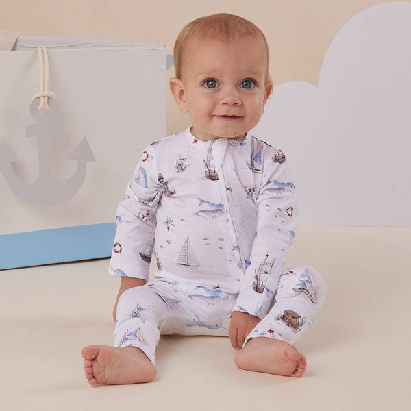Set Sail Organic Romper