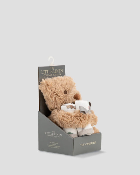 Soft Plush Toy & Washers - Willow Bear