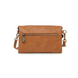Edie Black Crossbody Bag-Tan