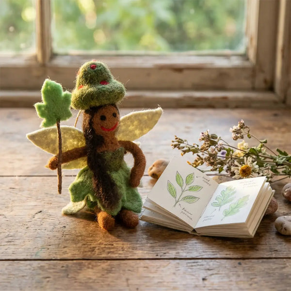 Felt Sage Forest Fairy