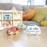 Car Display Case with 6 Vehicles