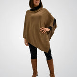Pearl Poncho-Caramel