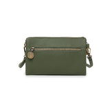 Edie Black Crossbody Bag-Dark Olive