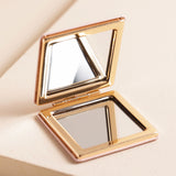 Lisa Angel- Pink Shells Compact Mirror