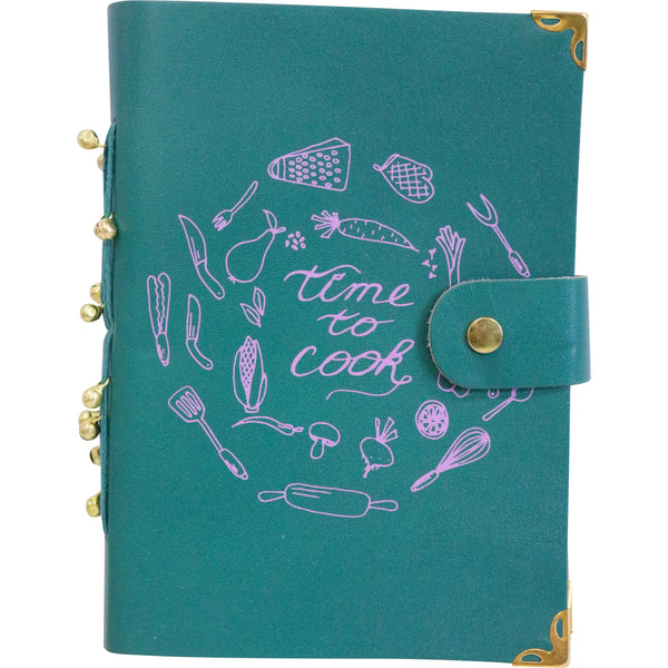 Leather Notebook- Time to Cook