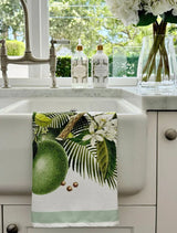 Zjoosh-Botanical Tea Towel Limes