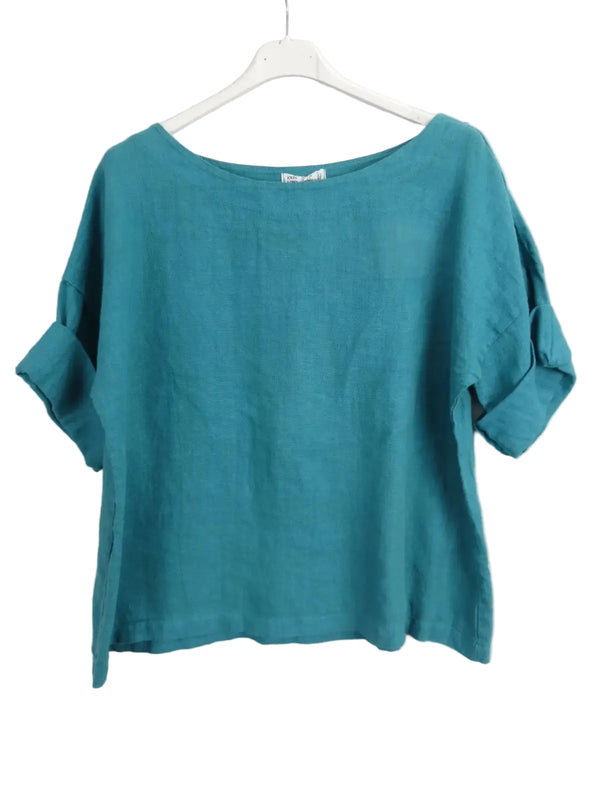 Harper Linen Top