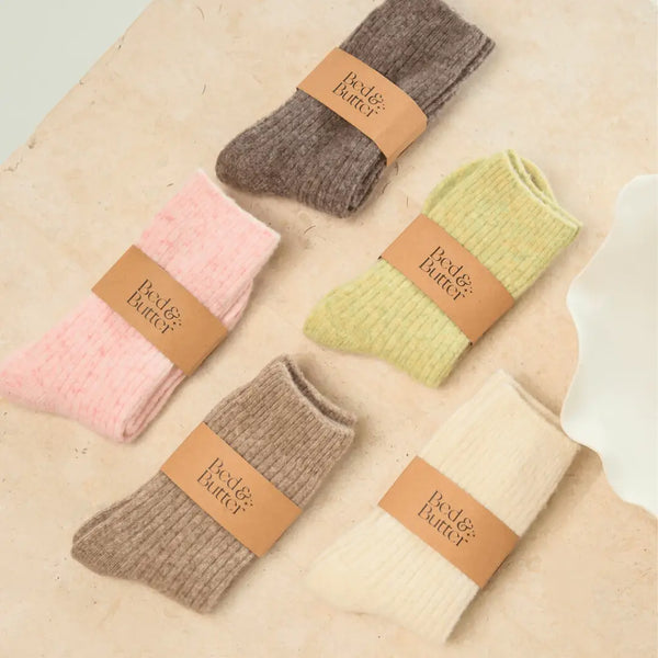 The Comfiest Socks Blush Pink