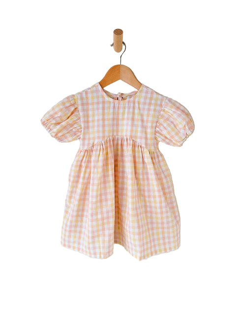 Pippa Cotton Sundress Sorbet Gingham