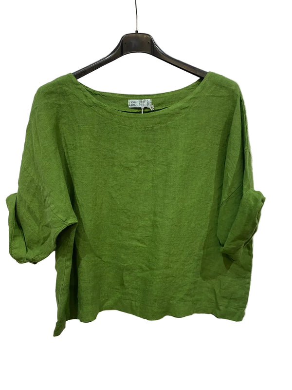 Harper Linen Top