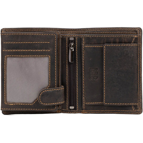 Rfid Leather Wallet Melton - Camel