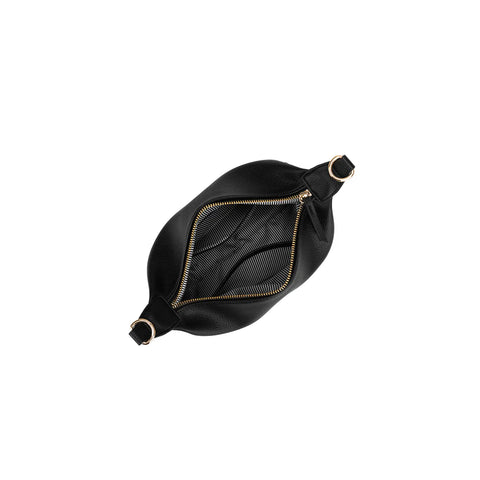 Black Caviar Designs- Elodie Black Top Handle Crossbody Bag