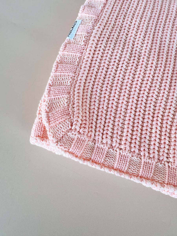 Chunky Knit Blanket | Sweetpea