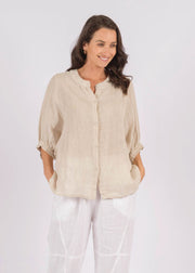 Worthier the Label Janelinen shirt-Natural