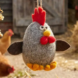 Albert Eggstein Hanging Felt