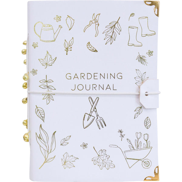 Leather Notebook- Gardening journal