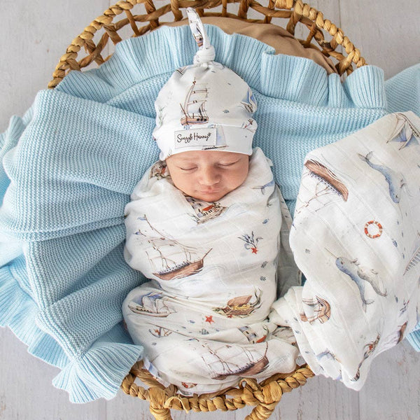 Set Sail Organic Muslin Wrap