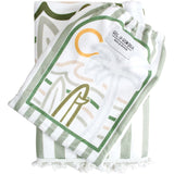 Kids Towel Poncho Summer Greens