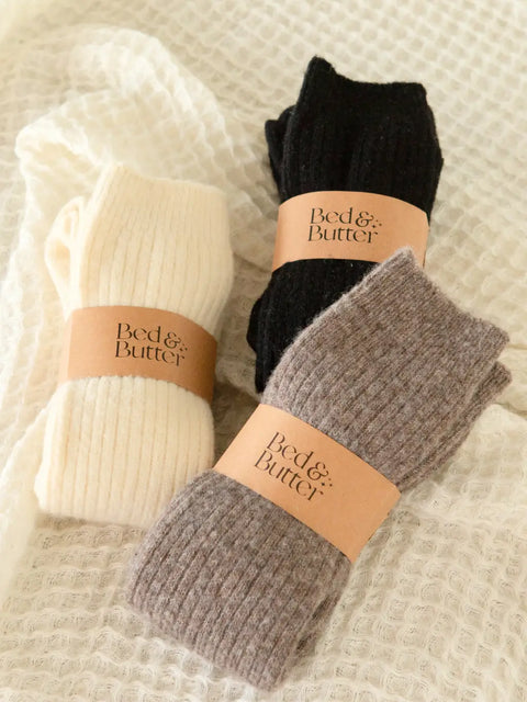 The Comfiest Socks Light Choccy