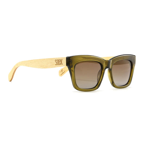 MORGAN MOSS l Green Sunglasses l Polarised Lens