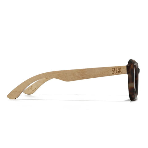 QUEST ROCKY TORT l Polarised Sunglasses l Wooden Arms