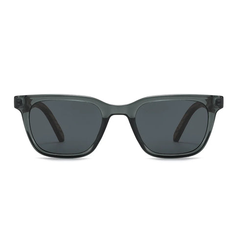 Koda SMOKE l Black Polarised lenses l Wooden Arms