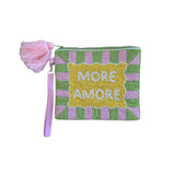 Zoda 'More Amore' Beaded Clutch