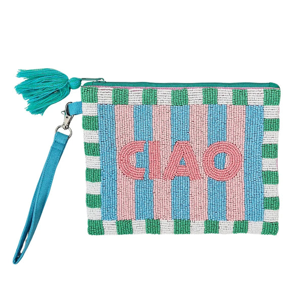 CIAO Beaded Clutch