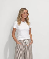 Carter Barrel Jeans Chocolate Stripe